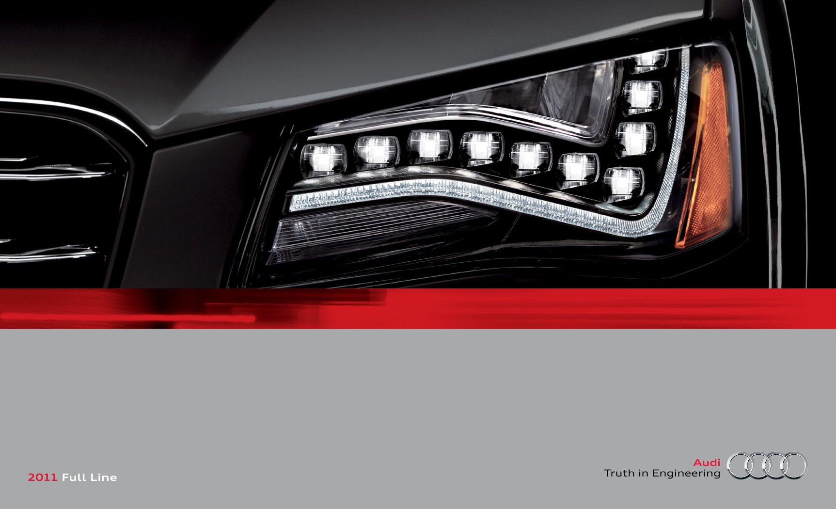 2011 Audi Full Line Brochure